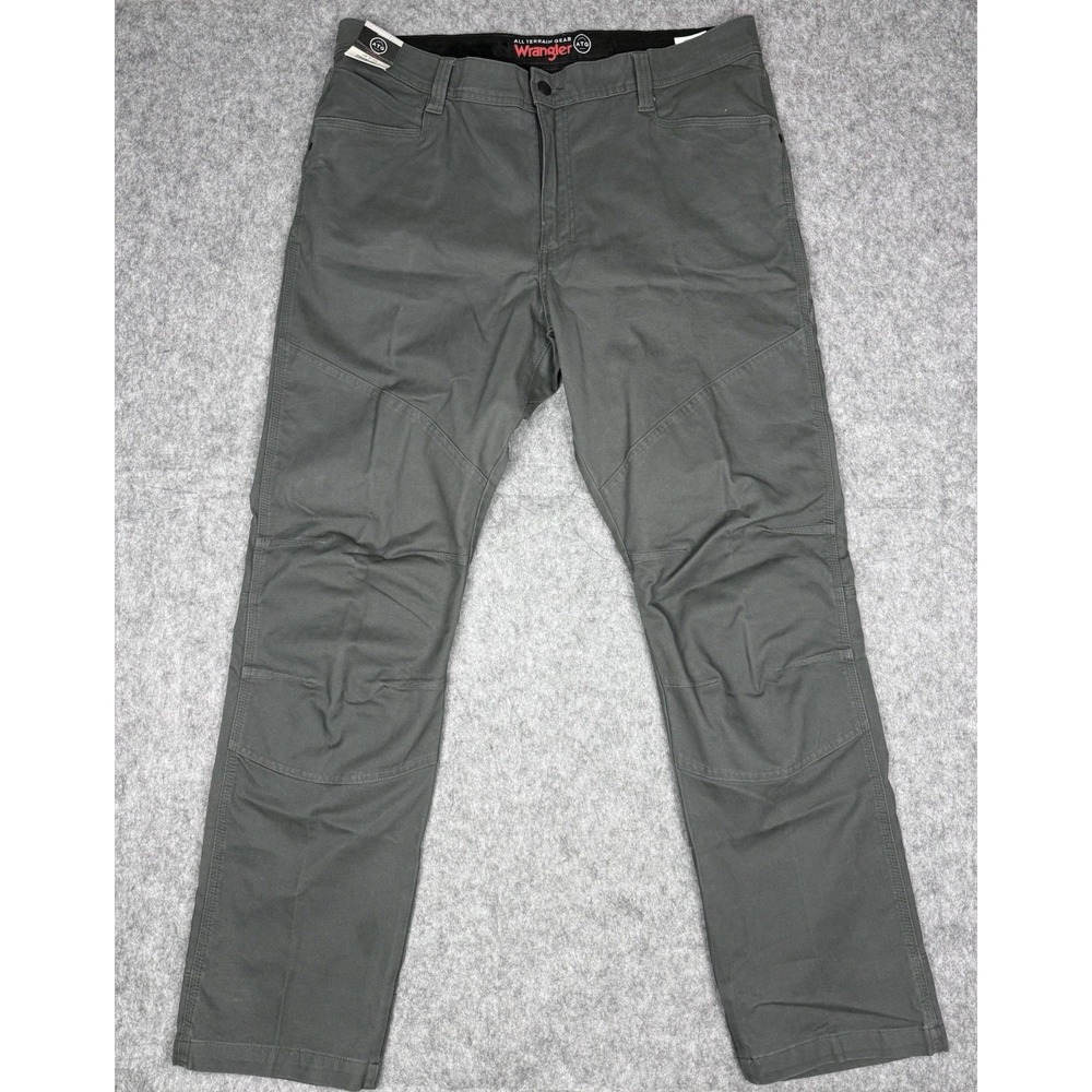 Wrangler ATG NWT Pants Mens 38x32 Gray All Terrain Gear 10NS857GY Articulated